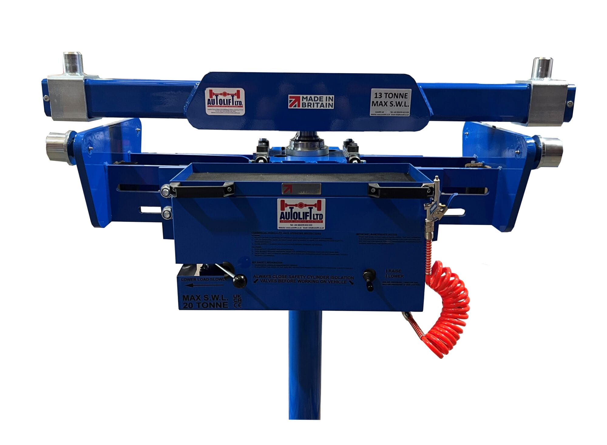 13T Fixed Spreader Beam for Single Ram on Pit Jack 2