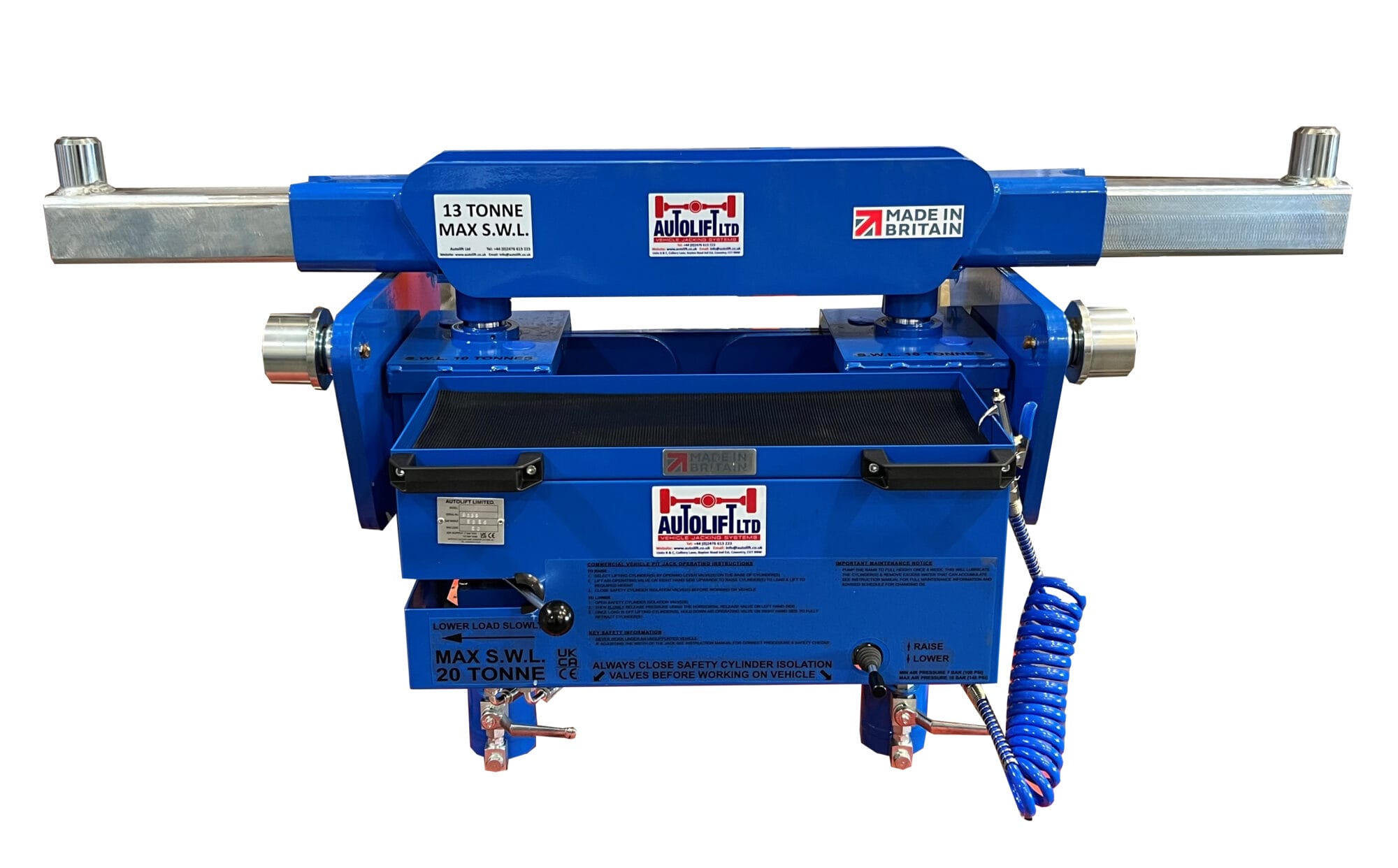 13T Telescopic Spreader Twin Ram 1