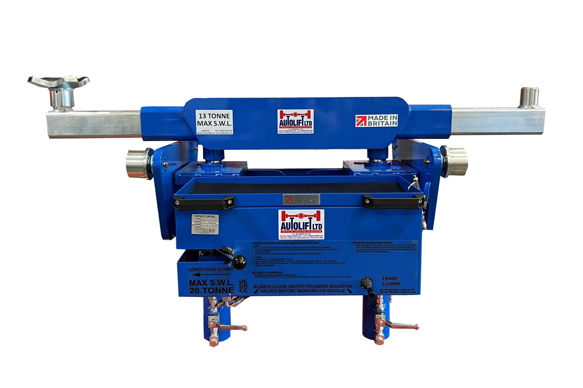13T Telescopic Spreader Twin Ram 2