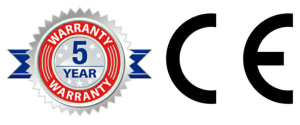 Warranty CE Logos
